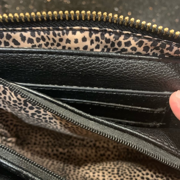 Small Black Leather Purse - Picture 3 of 3